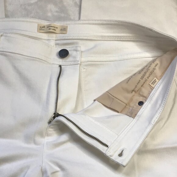 J. Jill Denim Authentic Fit Slim Ankle Jeans Women's Plus Size 18 White, Stretch - Picture 6 of 10